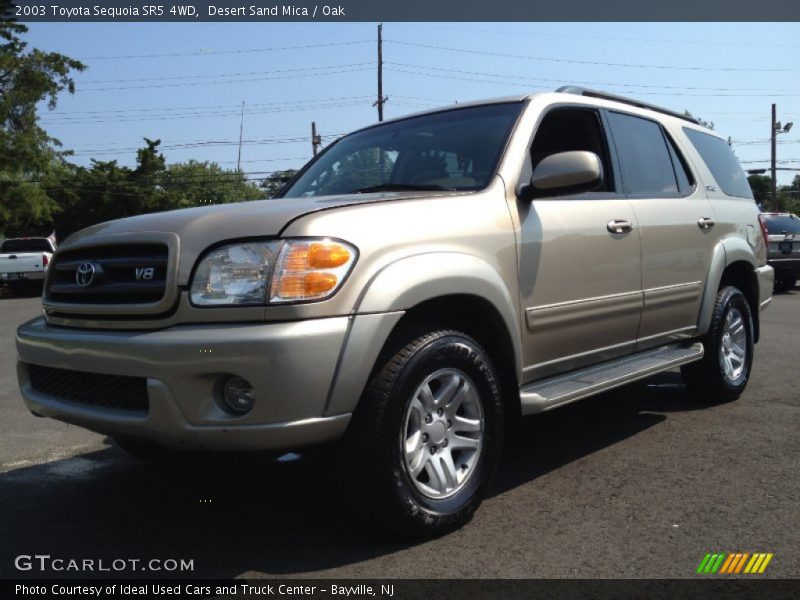 Desert Sand Mica / Oak 2003 Toyota Sequoia SR5 4WD