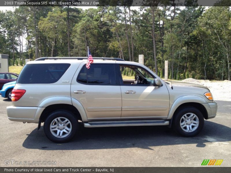 Desert Sand Mica / Oak 2003 Toyota Sequoia SR5 4WD