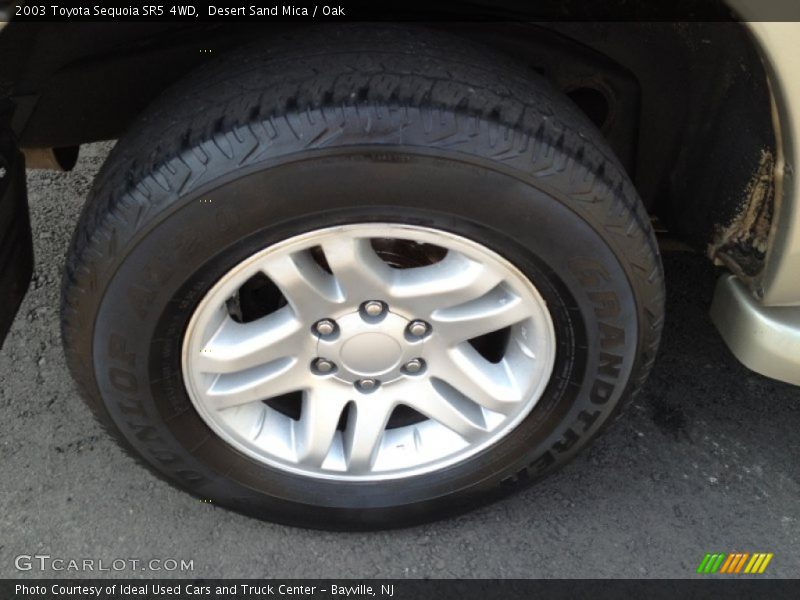 Desert Sand Mica / Oak 2003 Toyota Sequoia SR5 4WD