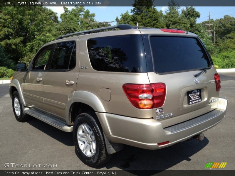 Desert Sand Mica / Oak 2003 Toyota Sequoia SR5 4WD