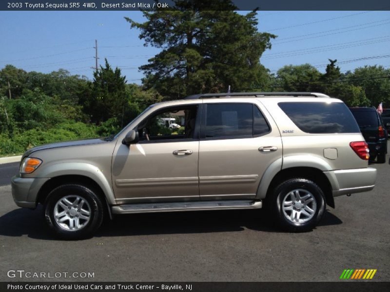 Desert Sand Mica / Oak 2003 Toyota Sequoia SR5 4WD