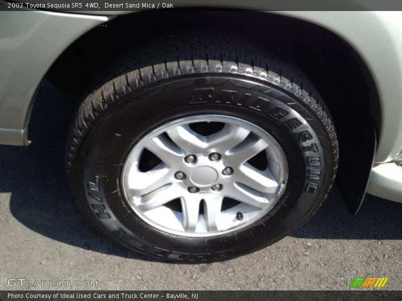 Desert Sand Mica / Oak 2003 Toyota Sequoia SR5 4WD
