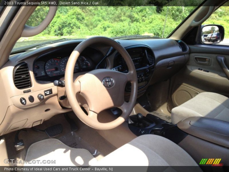 Desert Sand Mica / Oak 2003 Toyota Sequoia SR5 4WD