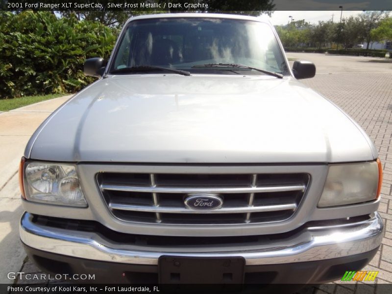 Silver Frost Metallic / Dark Graphite 2001 Ford Ranger XLT SuperCab