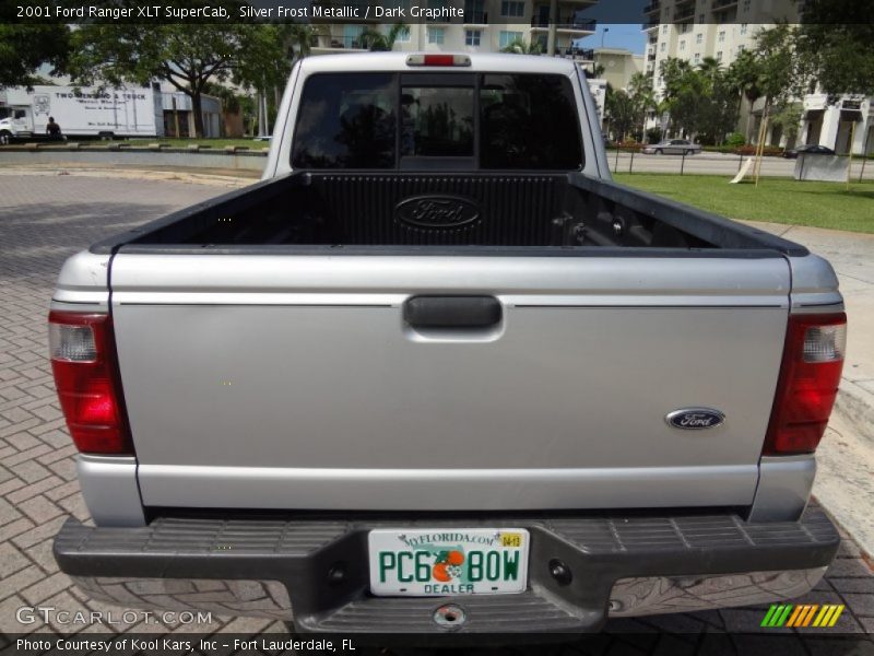 Silver Frost Metallic / Dark Graphite 2001 Ford Ranger XLT SuperCab