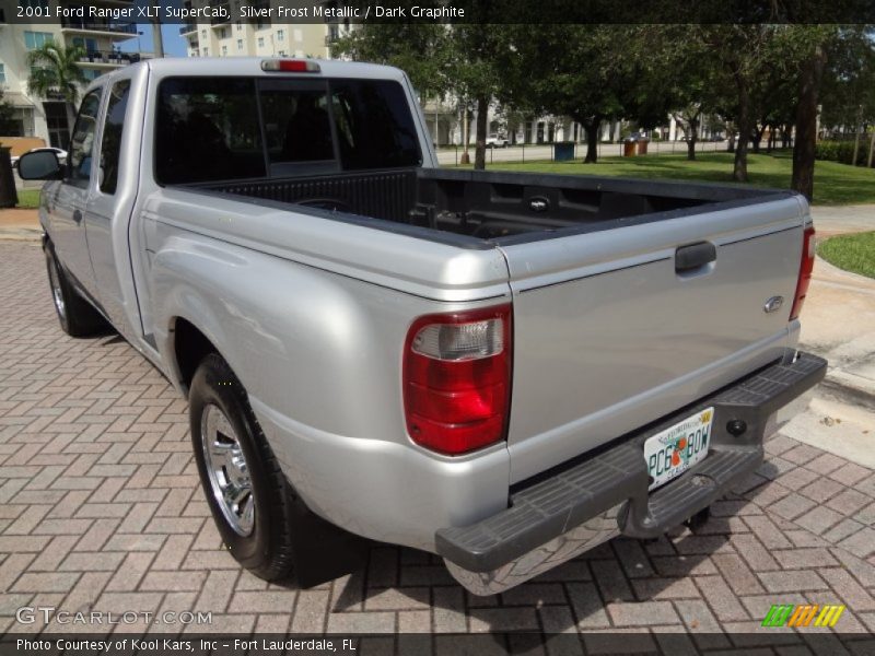Silver Frost Metallic / Dark Graphite 2001 Ford Ranger XLT SuperCab