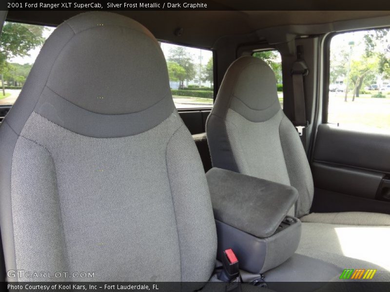 Silver Frost Metallic / Dark Graphite 2001 Ford Ranger XLT SuperCab
