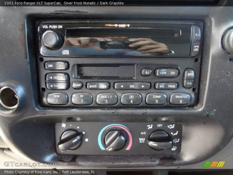 Silver Frost Metallic / Dark Graphite 2001 Ford Ranger XLT SuperCab