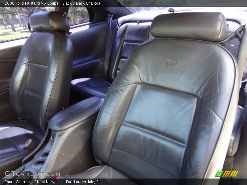 Black / Dark Charcoal 2000 Ford Mustang V6 Coupe