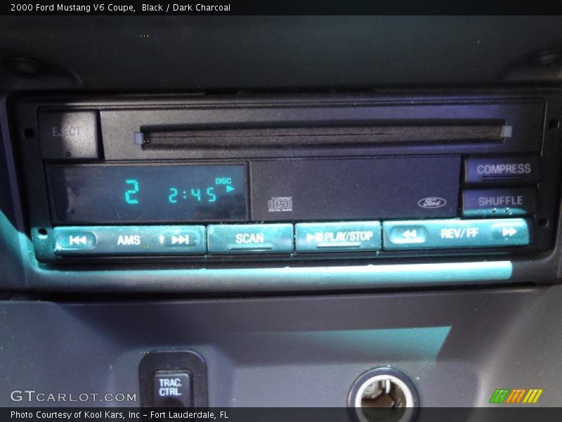 Black / Dark Charcoal 2000 Ford Mustang V6 Coupe