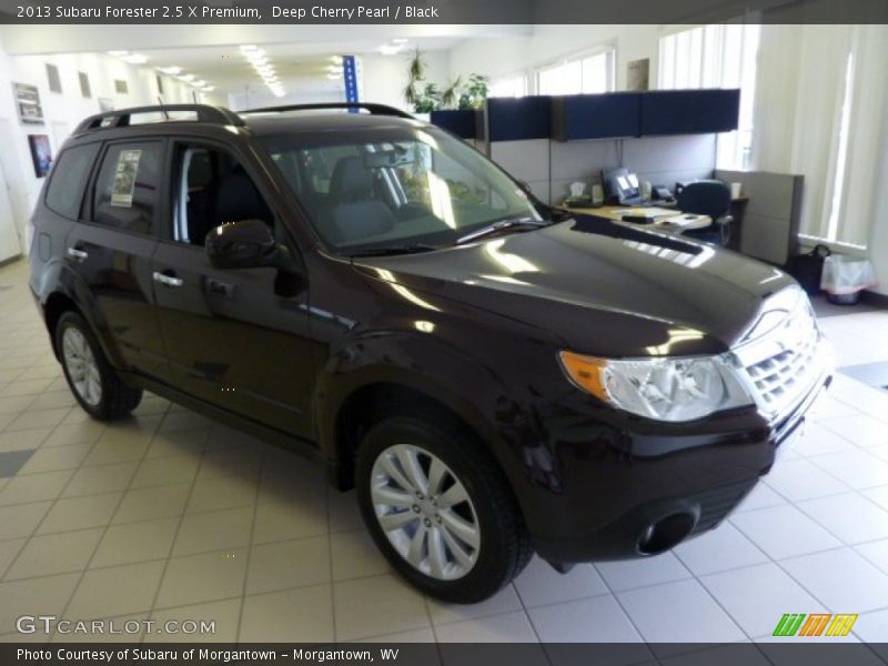 Deep Cherry Pearl / Black 2013 Subaru Forester 2.5 X Premium