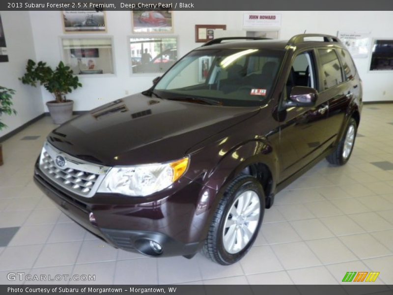 Deep Cherry Pearl / Black 2013 Subaru Forester 2.5 X Premium