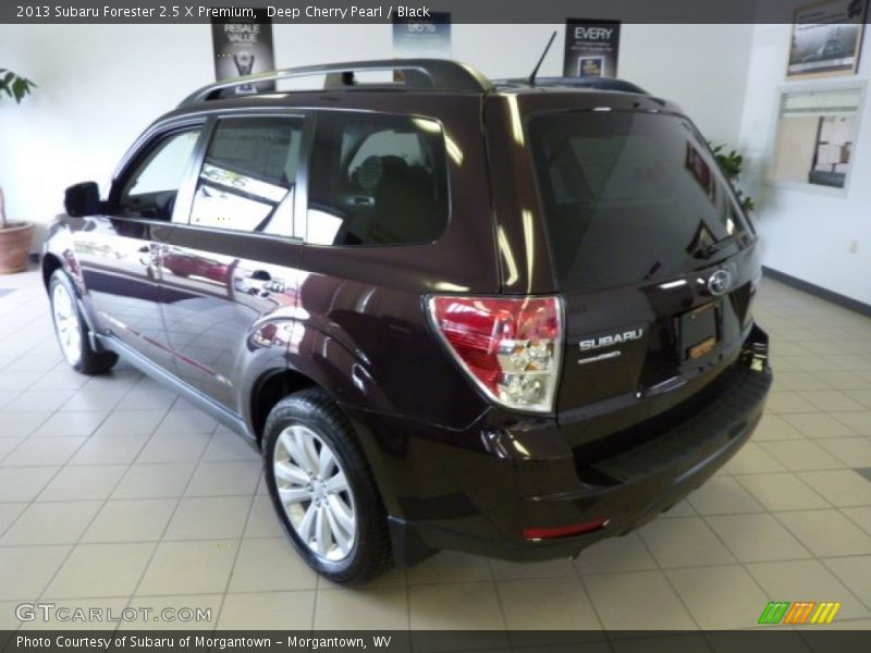Deep Cherry Pearl / Black 2013 Subaru Forester 2.5 X Premium