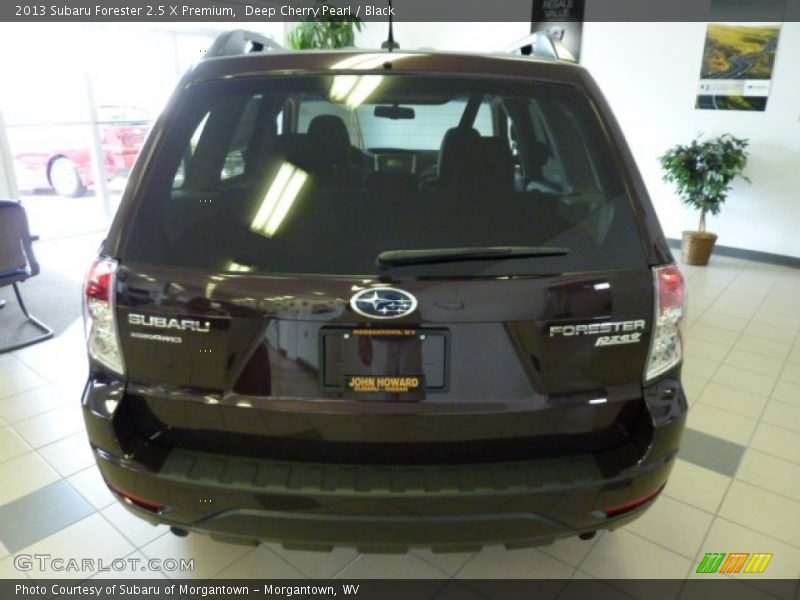 Deep Cherry Pearl / Black 2013 Subaru Forester 2.5 X Premium