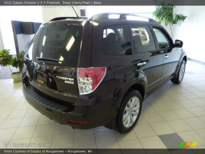 Deep Cherry Pearl / Black 2013 Subaru Forester 2.5 X Premium