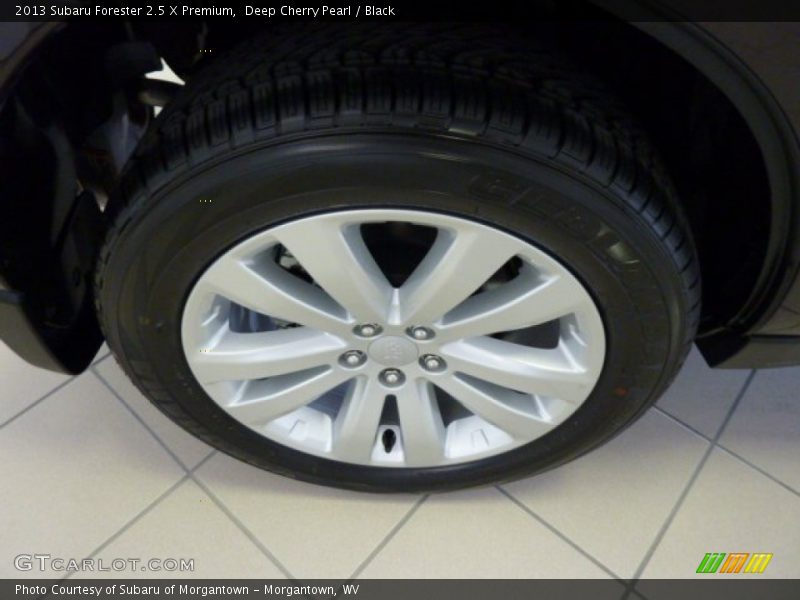 Deep Cherry Pearl / Black 2013 Subaru Forester 2.5 X Premium