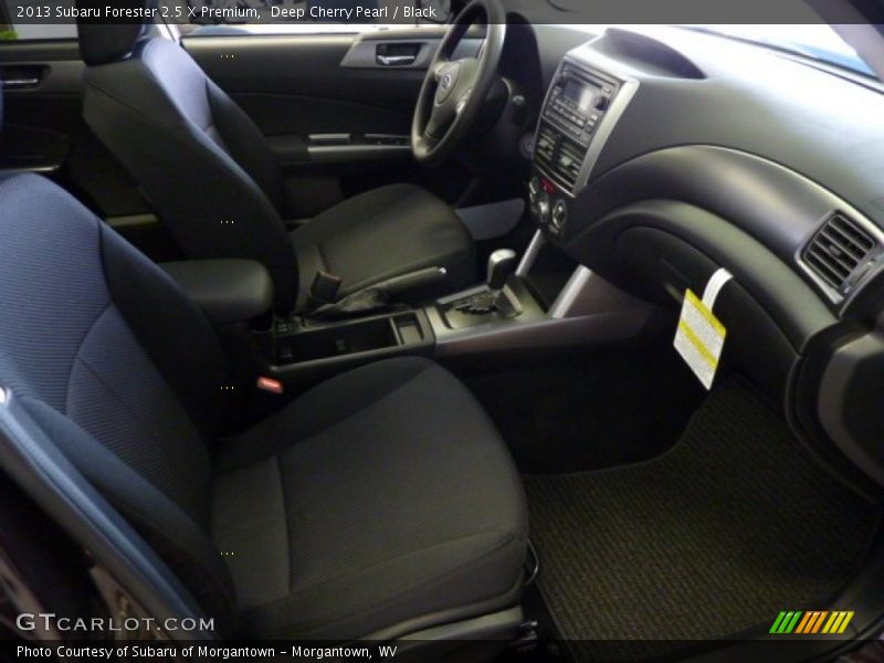 Deep Cherry Pearl / Black 2013 Subaru Forester 2.5 X Premium