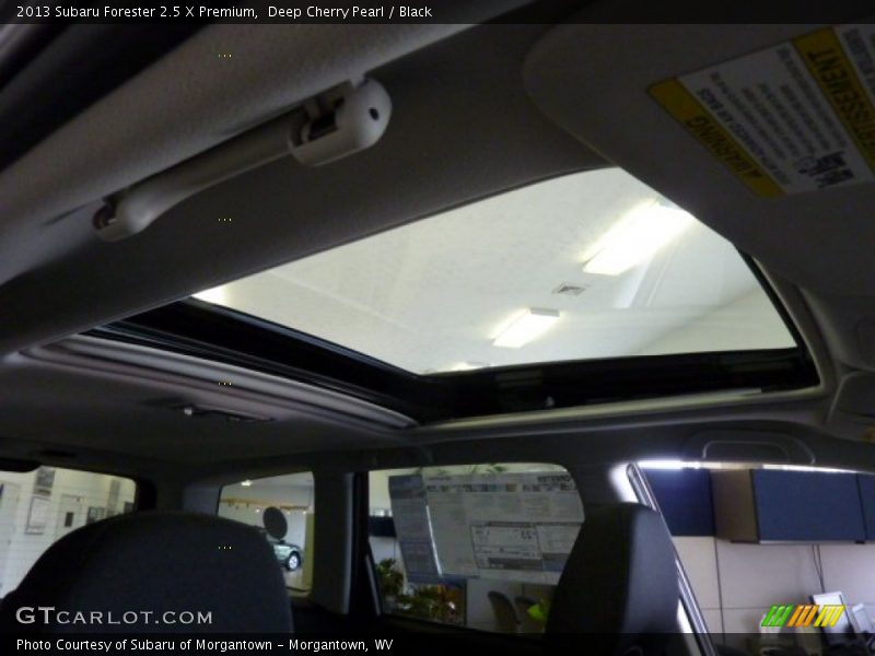 Deep Cherry Pearl / Black 2013 Subaru Forester 2.5 X Premium
