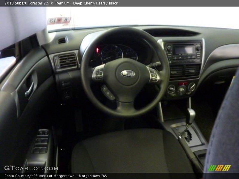 Deep Cherry Pearl / Black 2013 Subaru Forester 2.5 X Premium