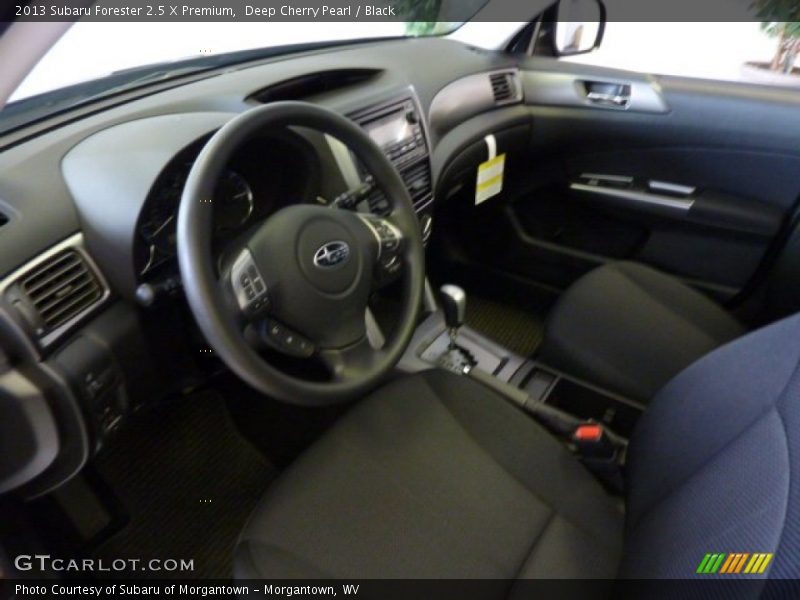 Deep Cherry Pearl / Black 2013 Subaru Forester 2.5 X Premium