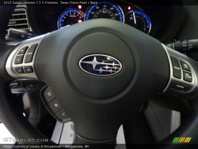 Deep Cherry Pearl / Black 2013 Subaru Forester 2.5 X Premium