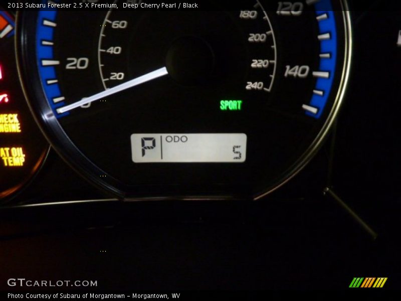 Deep Cherry Pearl / Black 2013 Subaru Forester 2.5 X Premium