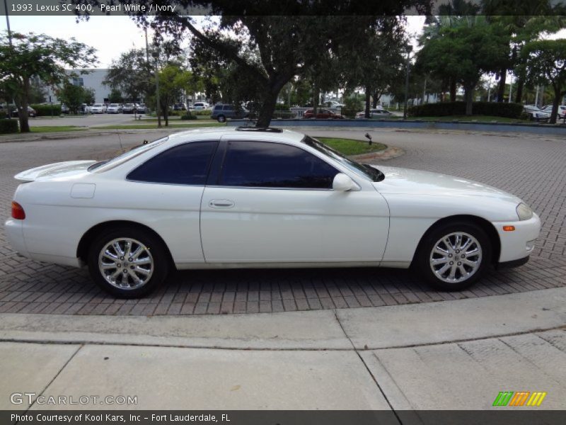 Pearl White / Ivory 1993 Lexus SC 400