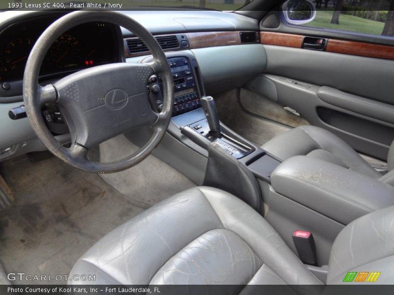  1993 SC 400 Ivory Interior