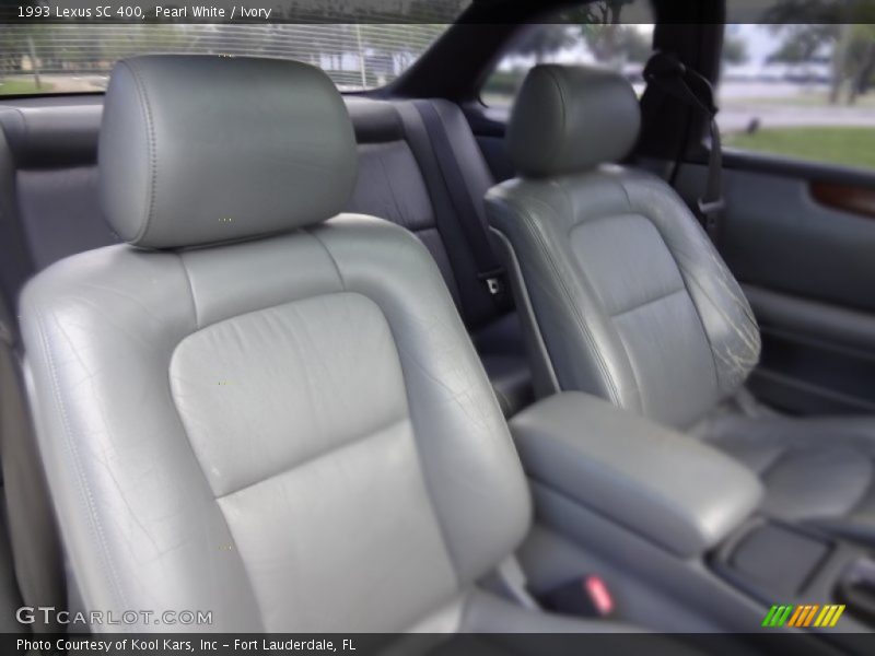 Pearl White / Ivory 1993 Lexus SC 400