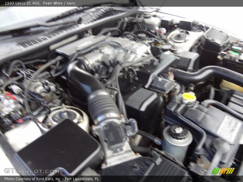 Pearl White / Ivory 1993 Lexus SC 400