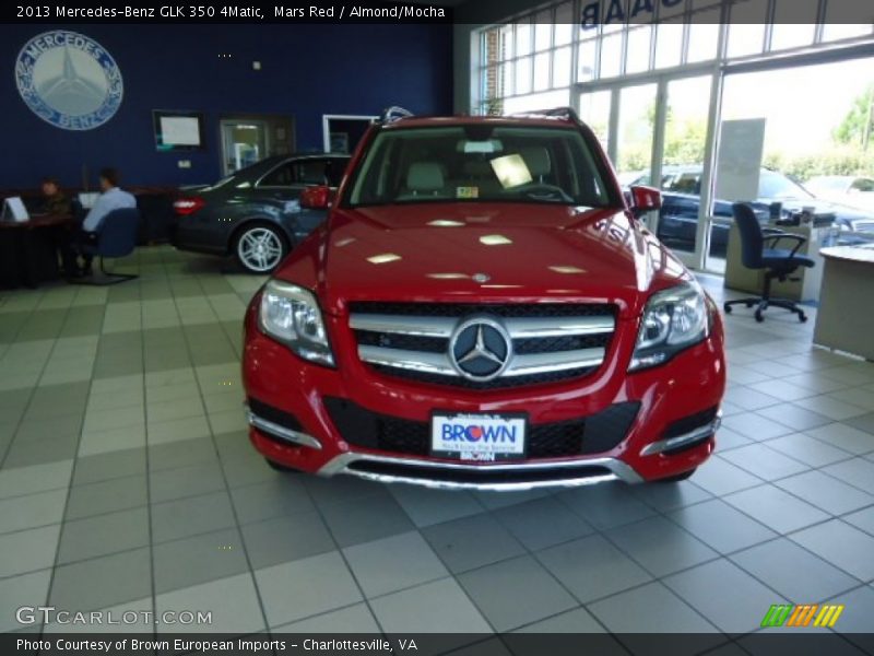 Mars Red / Almond/Mocha 2013 Mercedes-Benz GLK 350 4Matic