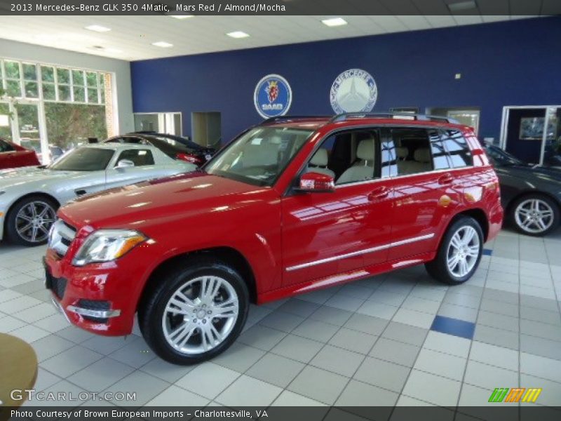 Mars Red / Almond/Mocha 2013 Mercedes-Benz GLK 350 4Matic