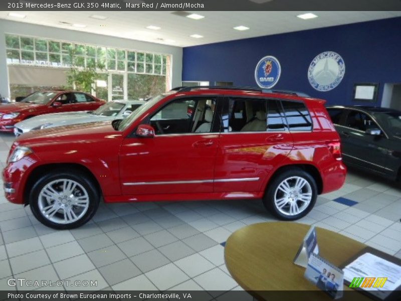 Mars Red / Almond/Mocha 2013 Mercedes-Benz GLK 350 4Matic