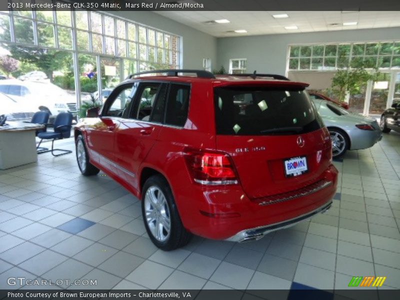 Mars Red / Almond/Mocha 2013 Mercedes-Benz GLK 350 4Matic