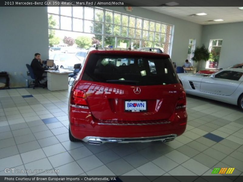 Mars Red / Almond/Mocha 2013 Mercedes-Benz GLK 350 4Matic