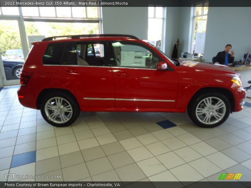 Mars Red / Almond/Mocha 2013 Mercedes-Benz GLK 350 4Matic