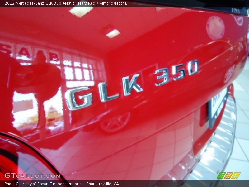Mars Red / Almond/Mocha 2013 Mercedes-Benz GLK 350 4Matic