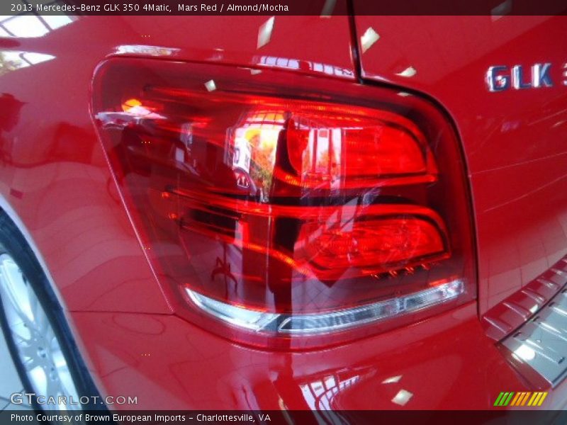 Mars Red / Almond/Mocha 2013 Mercedes-Benz GLK 350 4Matic