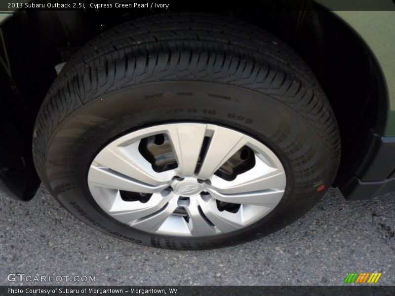 Cypress Green Pearl / Ivory 2013 Subaru Outback 2.5i