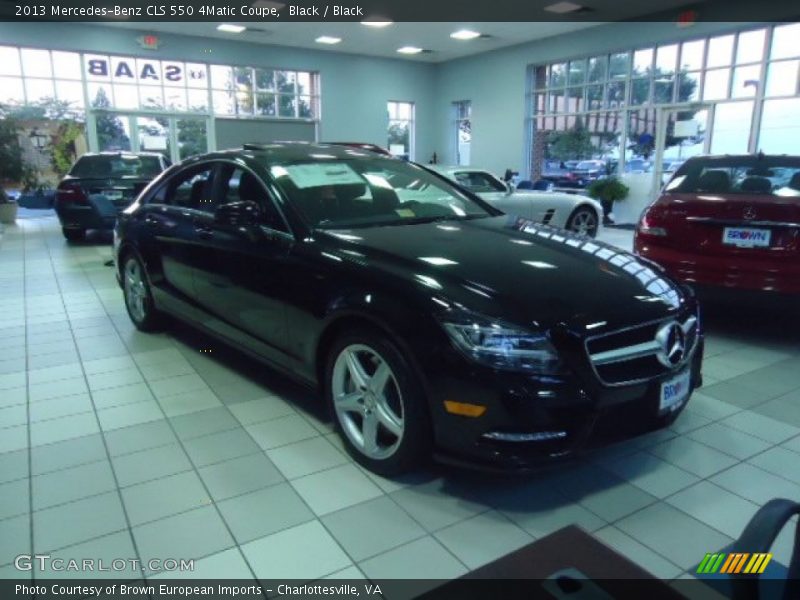 Black / Black 2013 Mercedes-Benz CLS 550 4Matic Coupe