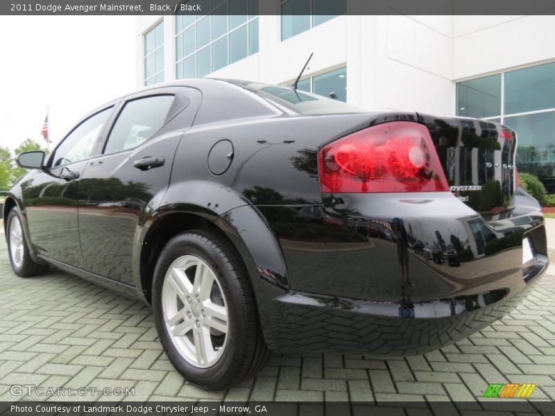 Black / Black 2011 Dodge Avenger Mainstreet