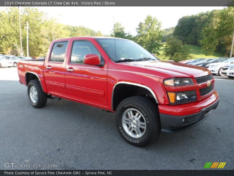 Victory Red / Ebony 2010 Chevrolet Colorado LT Crew Cab 4x4