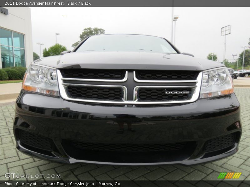 Black / Black 2011 Dodge Avenger Mainstreet