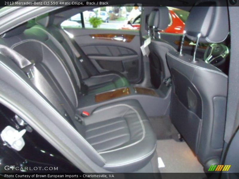 Black / Black 2013 Mercedes-Benz CLS 550 4Matic Coupe