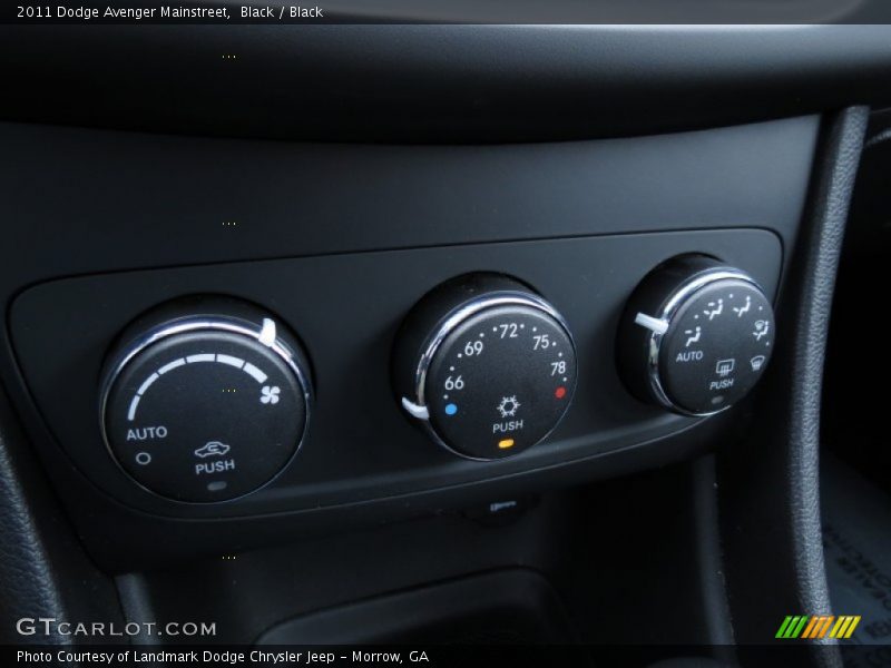 Black / Black 2011 Dodge Avenger Mainstreet