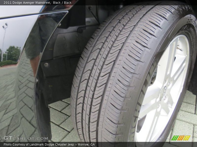 Black / Black 2011 Dodge Avenger Mainstreet