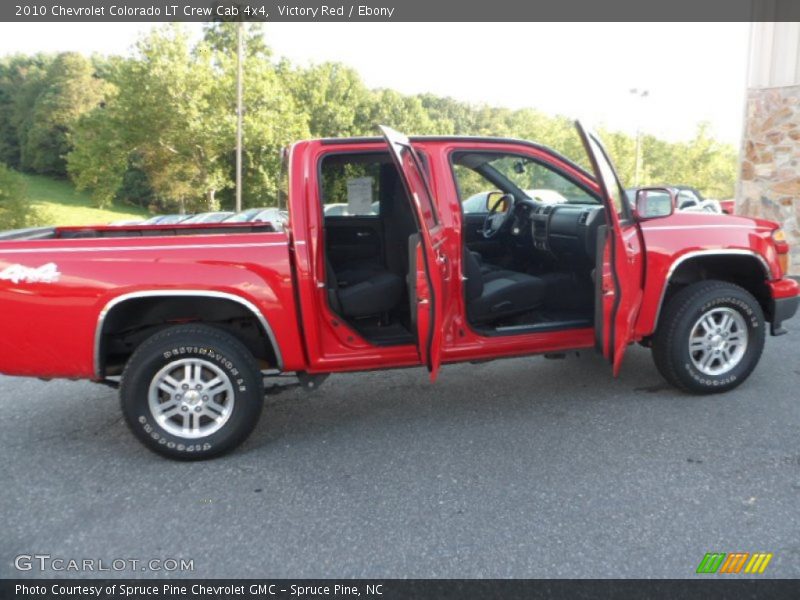 Victory Red / Ebony 2010 Chevrolet Colorado LT Crew Cab 4x4