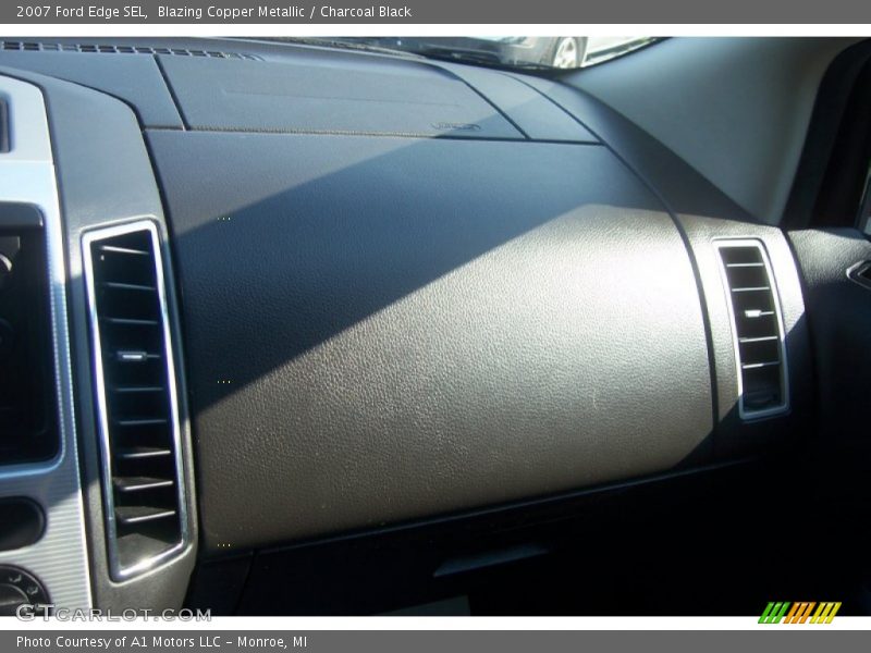 Blazing Copper Metallic / Charcoal Black 2007 Ford Edge SEL