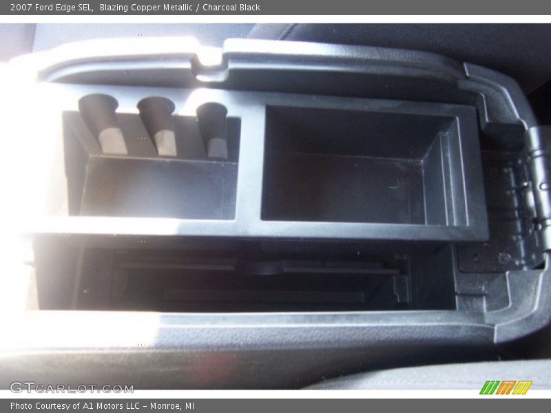 Blazing Copper Metallic / Charcoal Black 2007 Ford Edge SEL