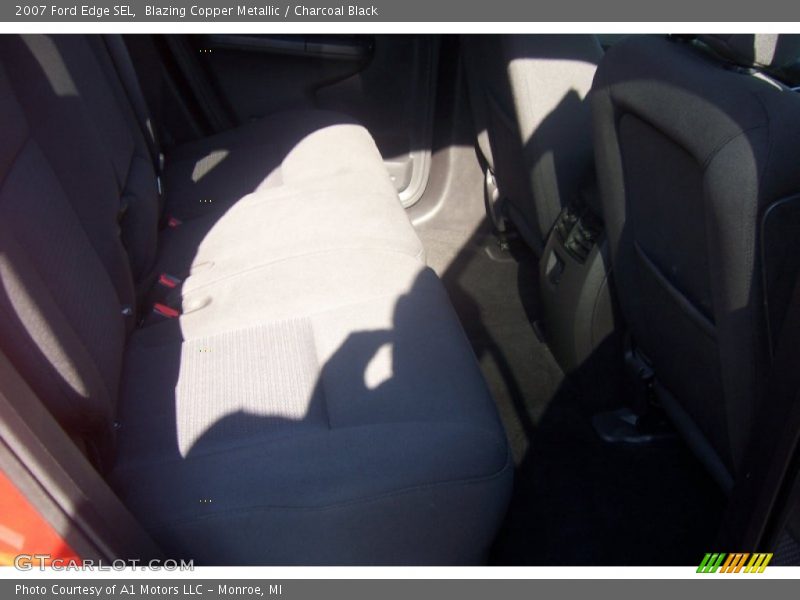 Blazing Copper Metallic / Charcoal Black 2007 Ford Edge SEL